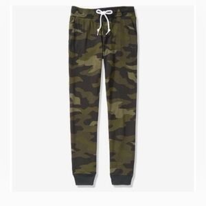 Victoria's Secret Pink Green Camo JOGGER Pants  ** Medium **